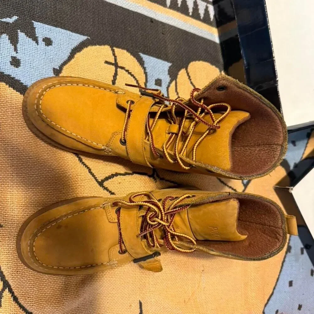 Polo-ralph-lauren Men's Black and Blue Boots